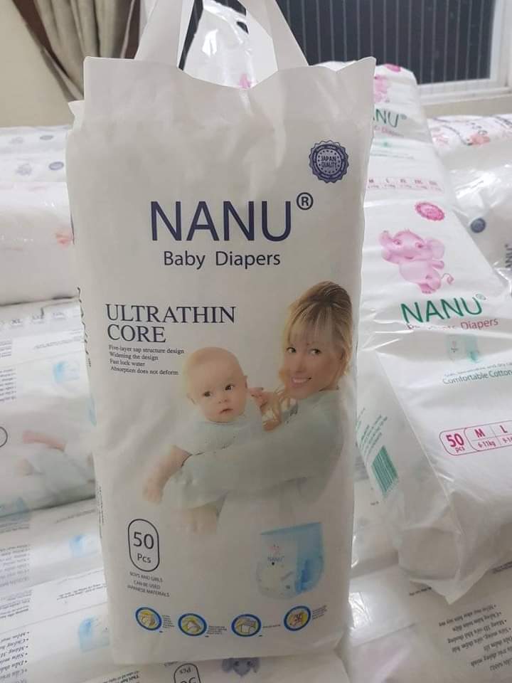 Combo 50 Bỉm quần NaNu M/ L/ XL/ XXL/ XXXL