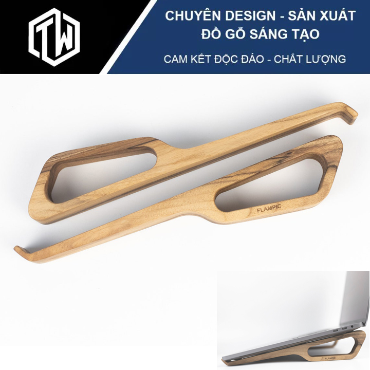 Kệ gỗ kê laptop titi wood ls11 mini cao cấp