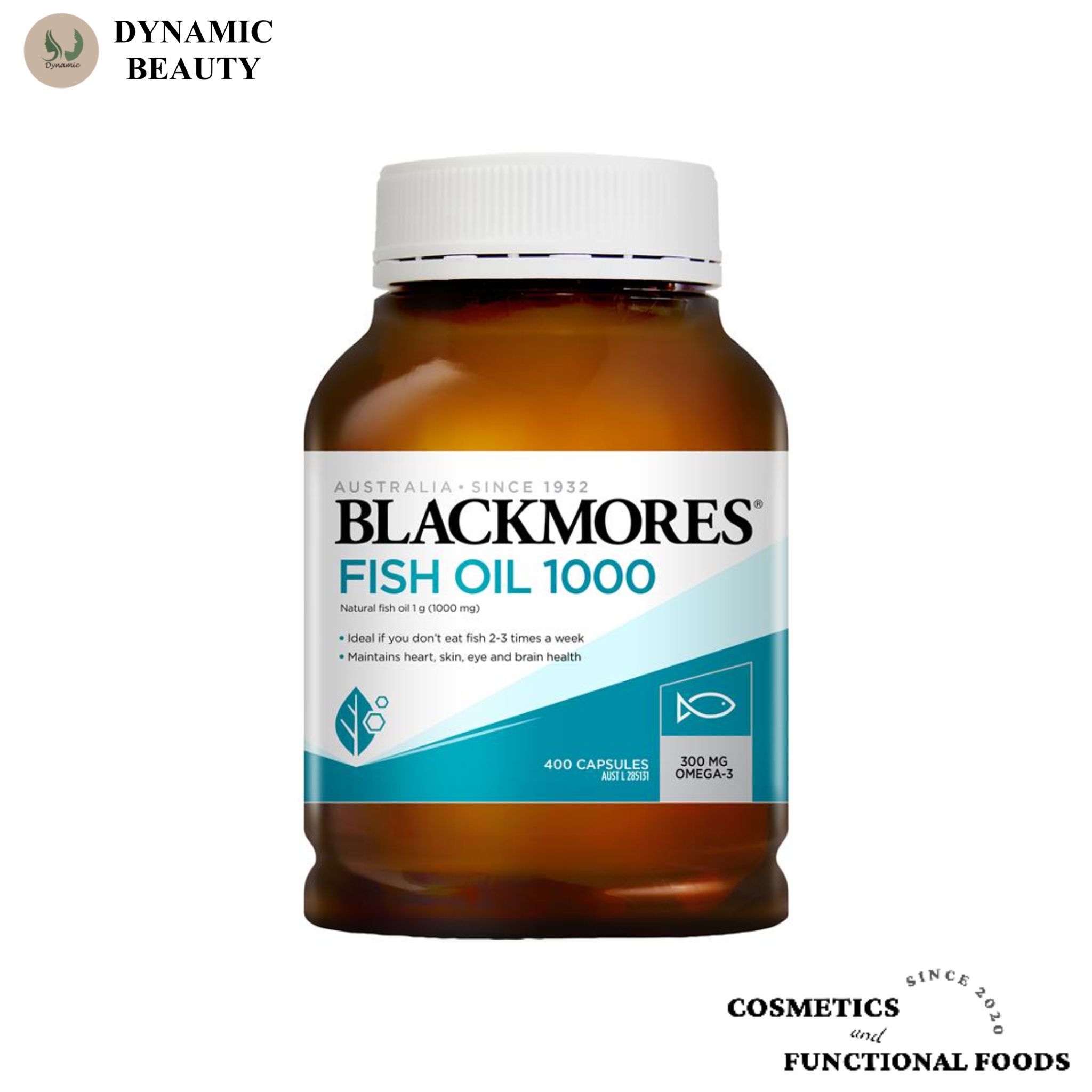 [HCM][Hàng chuẩn Úc] Viên uống dầu cá Blackmores fish oil 1000mg 200 viên - 400 viên của Úc