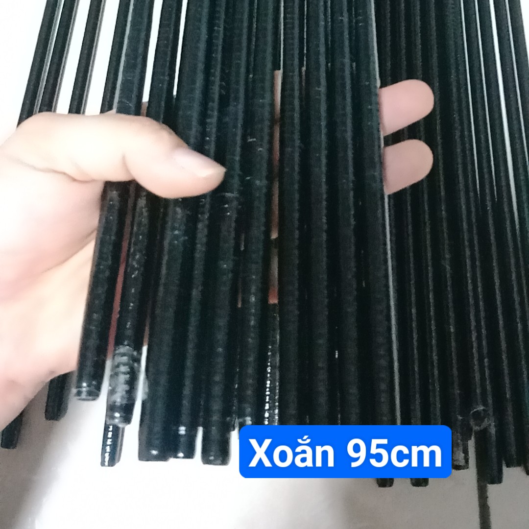 Nan cacbon xoắn đen, nan làm khung diều