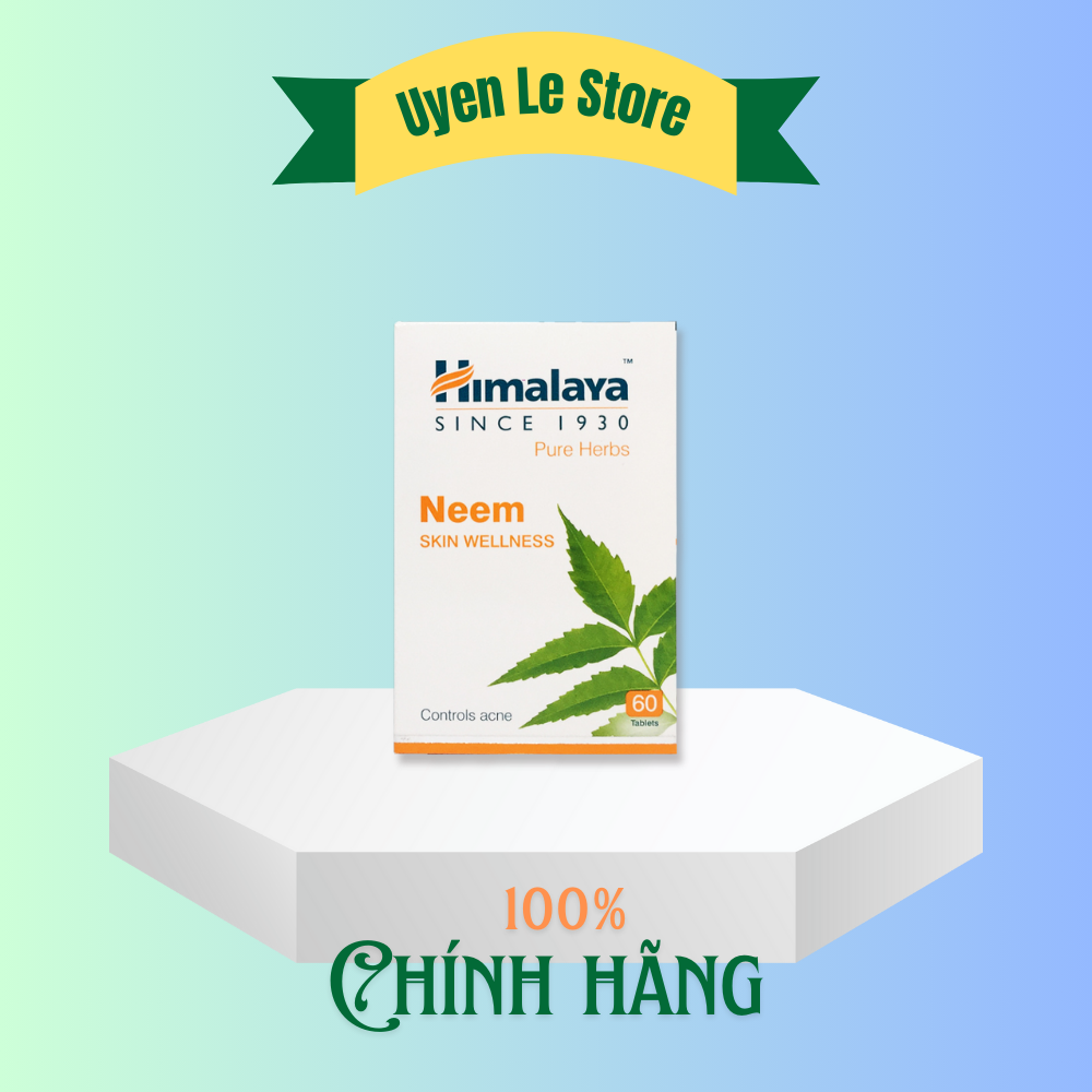 Viên hổ trợ giảm Mụn Neem Skin Care 60 viên