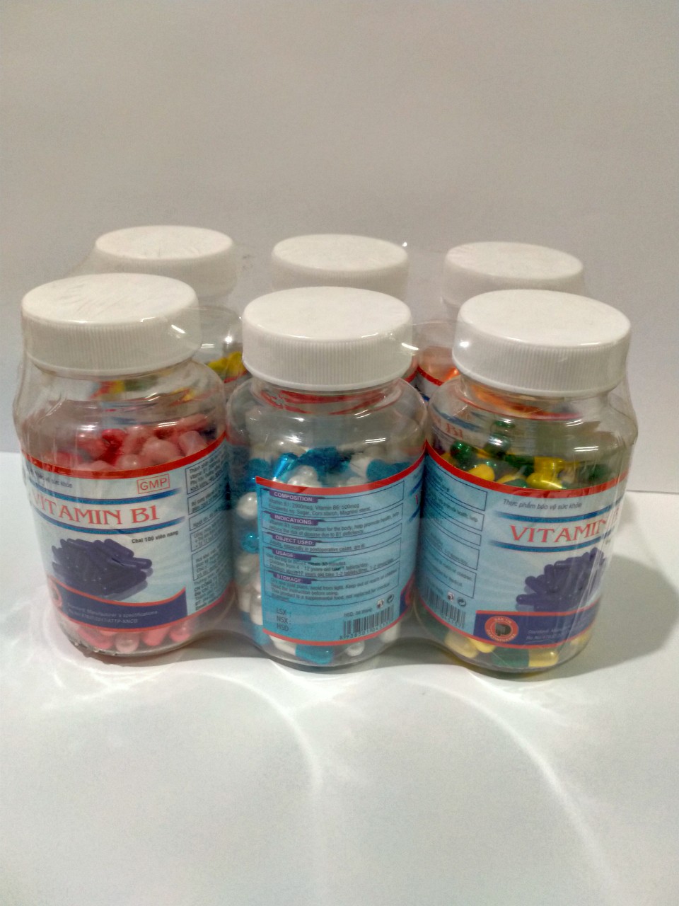 Viên uống vitamin b1 lọ 100 viên