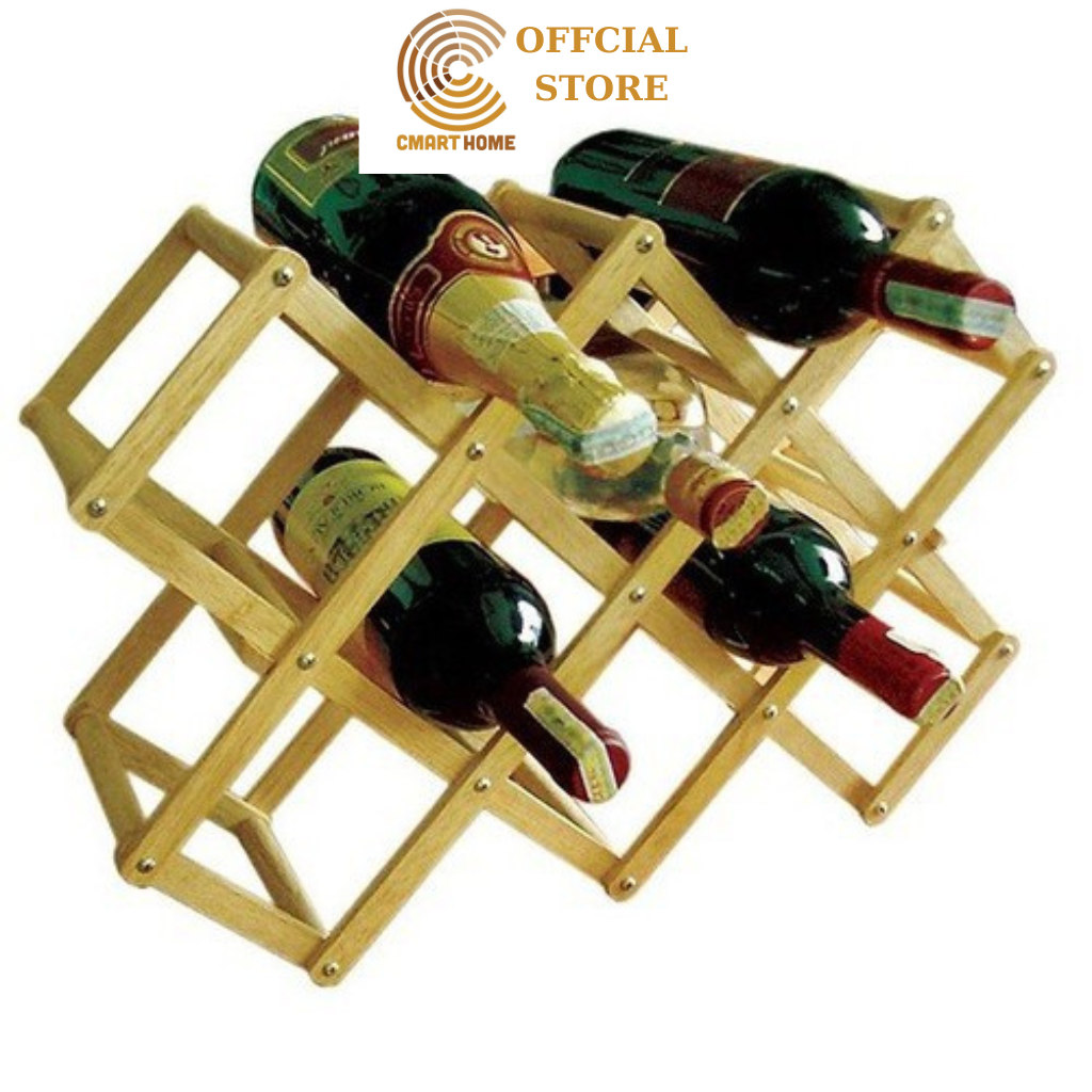 KỆ GỖ ĐỂ CHAI RƯỢU NHIỀU KIỂU - TRANG TRÍ, DECORE NHÀ CỬA - GỖ ĐỨC THÀNH