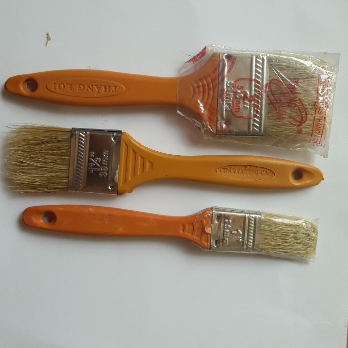 Bộ 6 chổi sơn kích thước từ 2.5 - 10cm