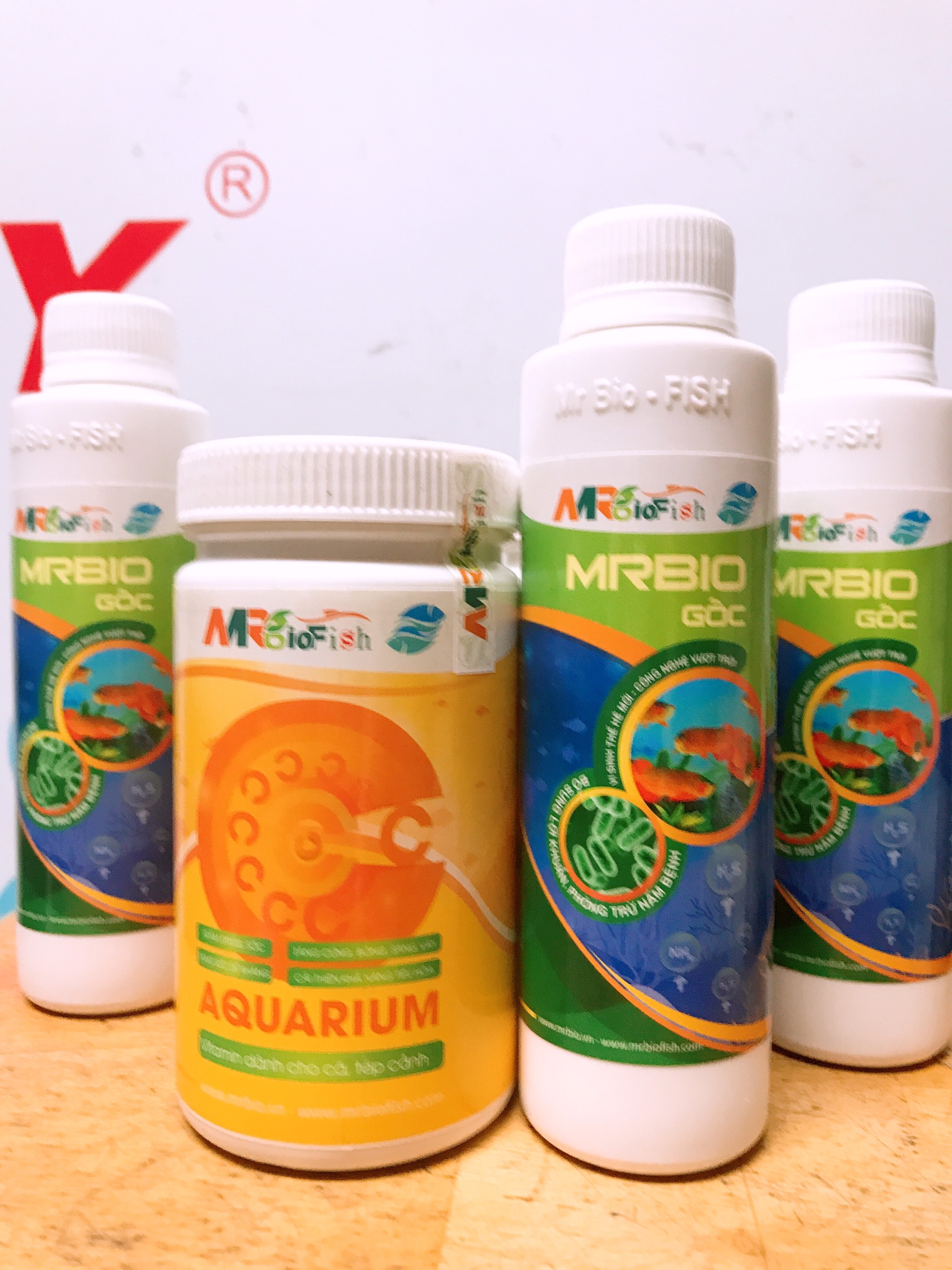 Combo chai men vi sinh gốc và Vitamin C Mrbio công nghệ nhật bản