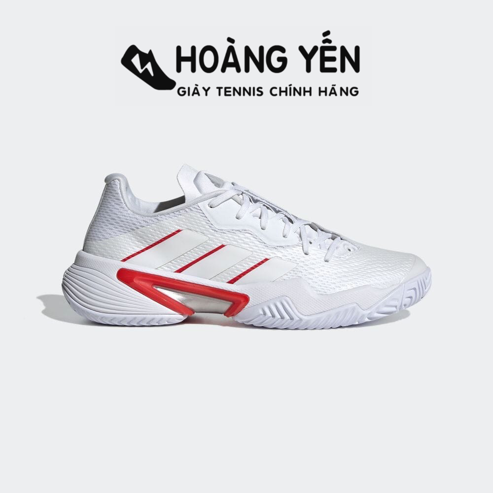 Giày Tennis Adidas Barricade White/Red | Chính Hãng 2022
