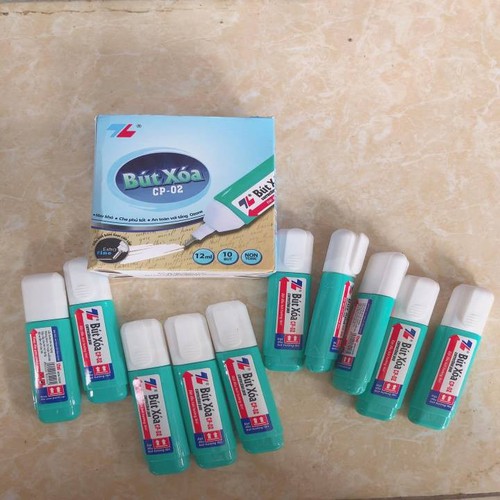 Bút xoá thiên long hộp 10 bút