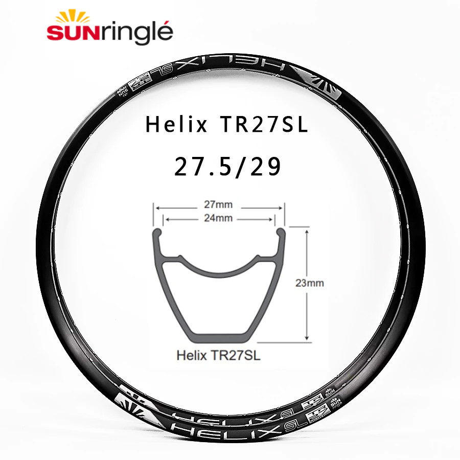 Niềng/ vành xe đạp sun ringle helix tr27 sl - 32 lỗ căm
