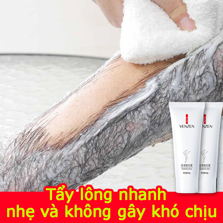 Triệt Lông Vĩnh Viễn Wax Tẩy lông Kem tẩy lông cho da nhạy cảm 60g an toàn không đau rát Triệt Lông vùng chân tay nách và ​bikini nam nữ có thể sử dụng nhàng và không gây kích ứng