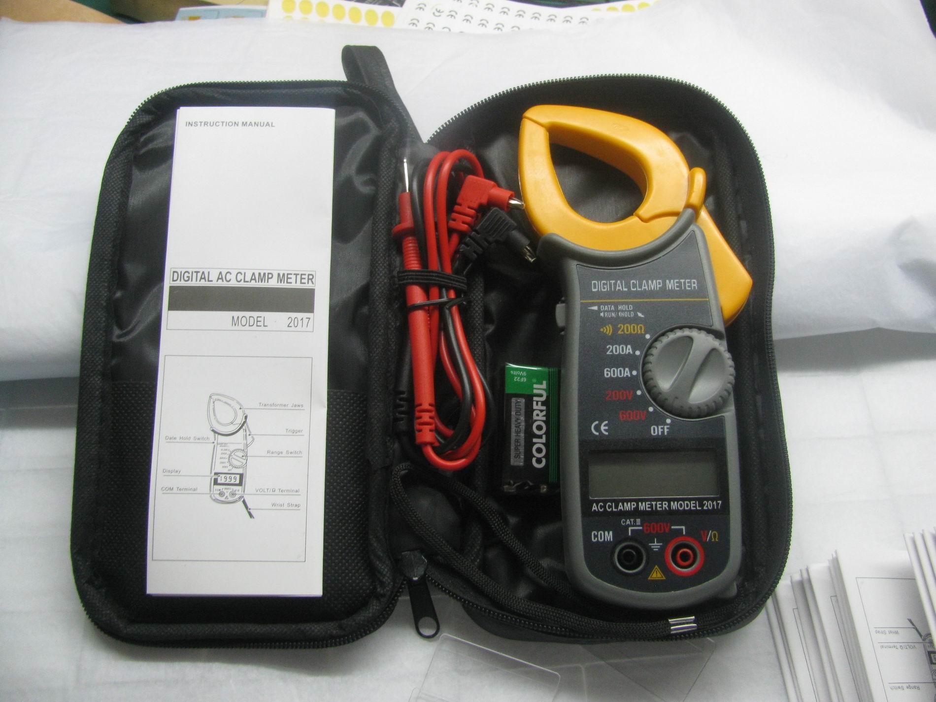 Ampe kìm điện - đồng hồ kẹp dòng đời 2017 digital clamp meter 2017 - abg shop