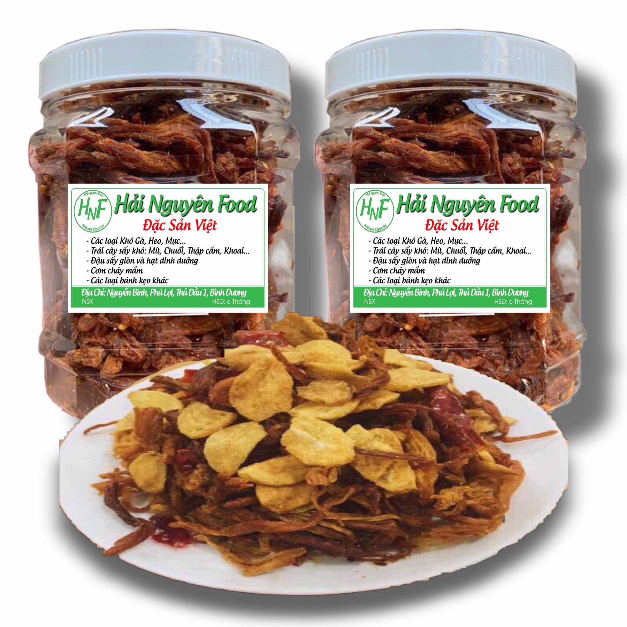 500g khô heo cháy tỏi - thơm ngon, đậm vị