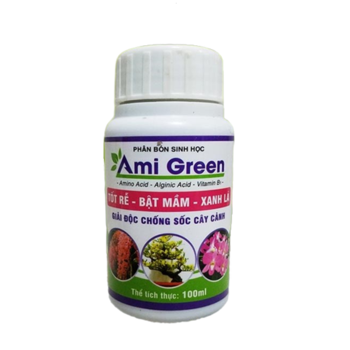 Phân bón AMI GREEN chuyên giải độc chống sốc cho Lan hoa cảnh giúp tốt rễ - bật mầm - xanh lá | Phởms Market