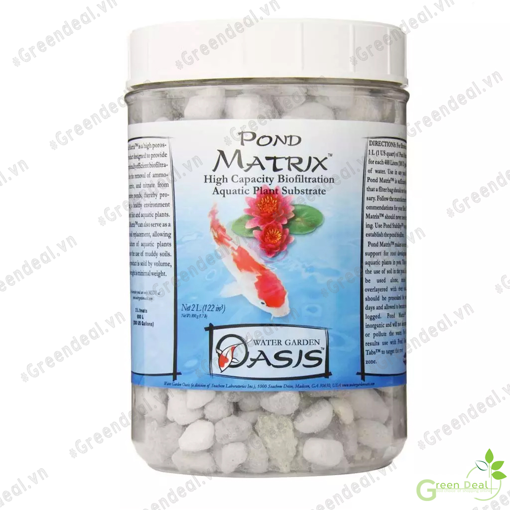 Seachem - pond matrix | vật liệu lọc cao cấp cho hồ cá koi, hồ cá thủy sinh, hồ cá biển