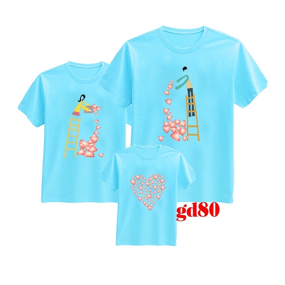 Đồ cặp gia đình, Áo cặp gia đình 3 người --