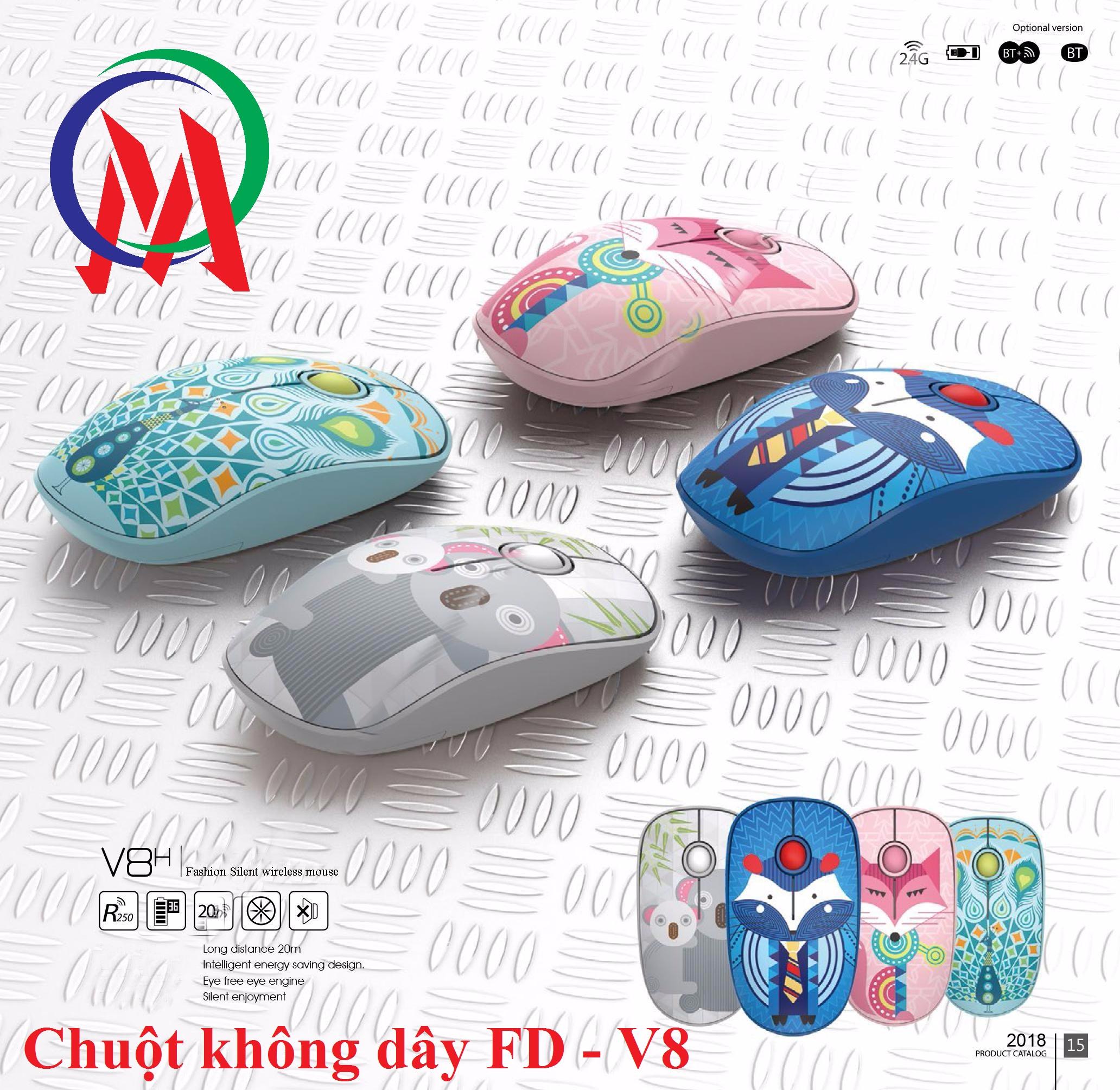 Chuột không dây fd - v8
