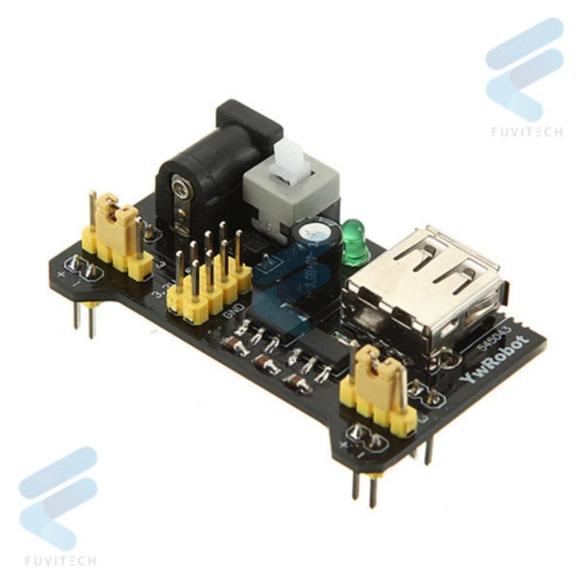 Module nguồn breadboard mb102 3.3v/5v
