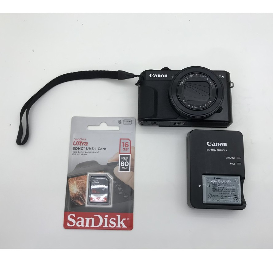 Máy ảnh canon g7x mark ii mới 95%