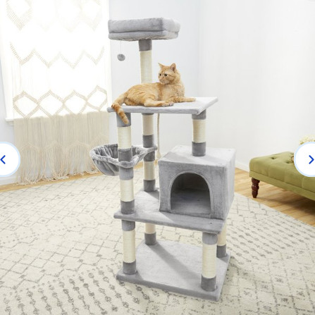 Trụ cào móng cho mèo- Nhà Cây Cho Mèo- Nhà mèo bằng gỗ- Cattree mèo