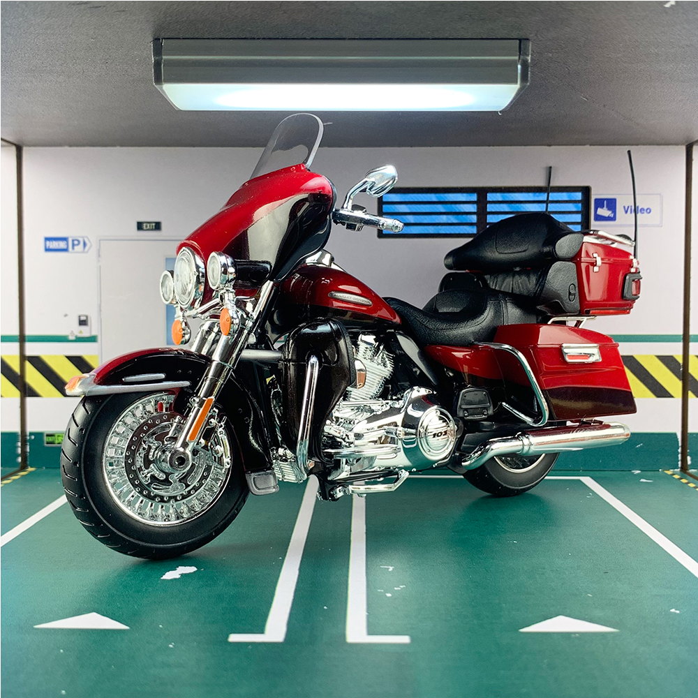 Mô hình xe harley davidson flhtk electra glide ultra limited 2013 tỉ lệ 1:12 maisto