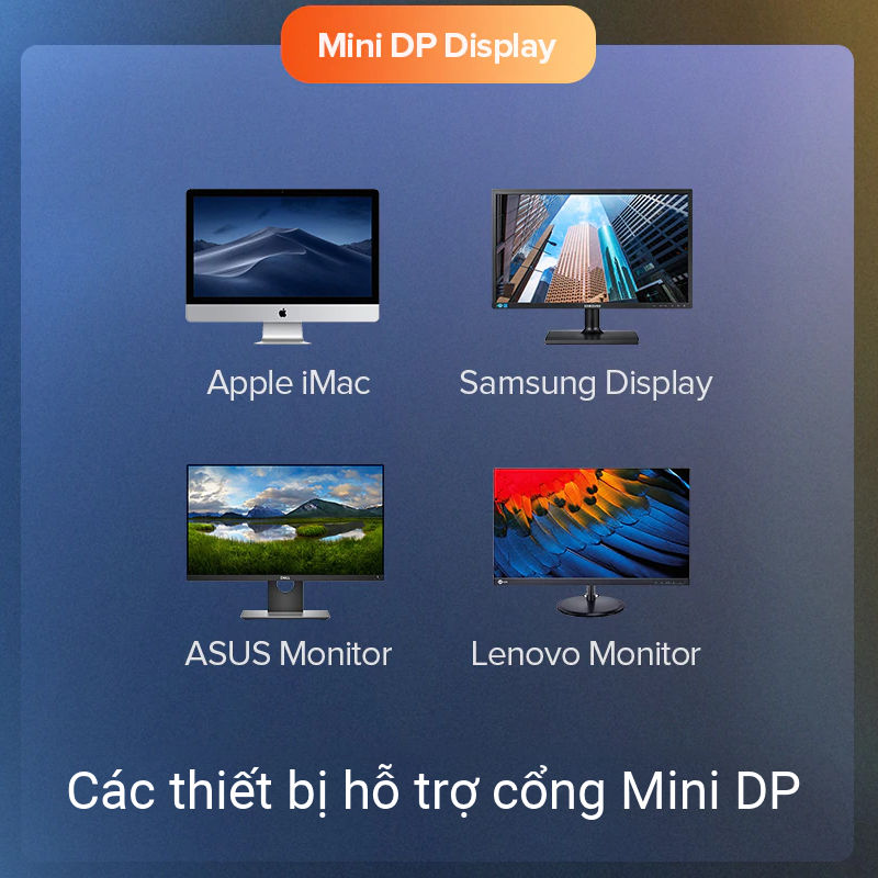 Cáp chuyển đổi HDMI sang Mini Displayport hỗ trợ 4K x 2K cao cấp dài 10cm UGREEN CM239 60352 Cáp chuyển đổi HDMI sang Mini Displayport hỗ trợ 4K x 2K cao cấp dài 10cm UGREEN CM239 60352