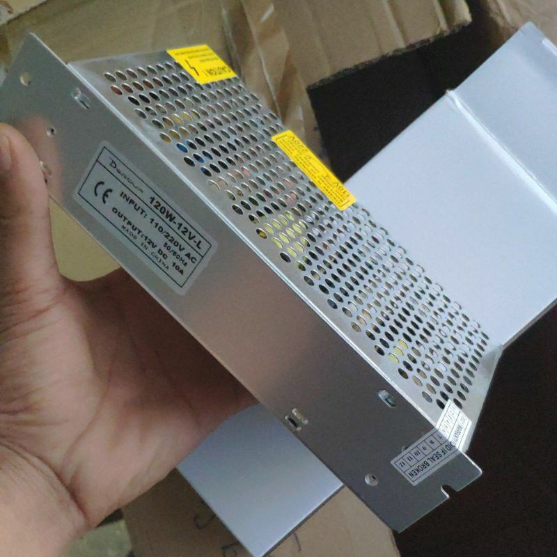 Nguồn tổ ong 12v5a 10a 20a ... dùng để phun sương, đén led, camera... các thiết bị dùng 12v