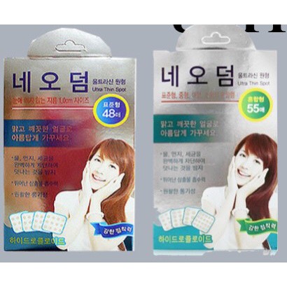 Miếng dán lột mụn Neoderm Hàn Quốc Bin Beauty (16 miếng, 48 miếng, 55 miếng ) không thấm nước, cực khó bong, hút mủ hiệu quả nhanh lành 2