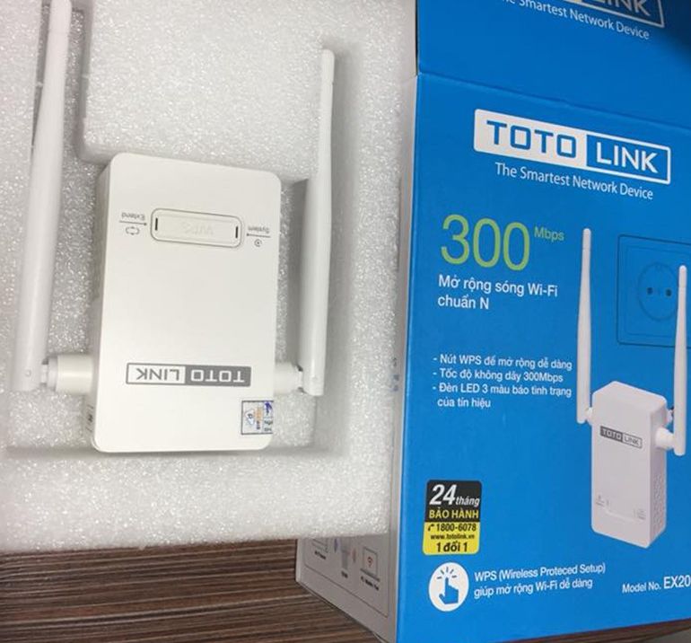 Cục kích sóng wifi ex200 totolink