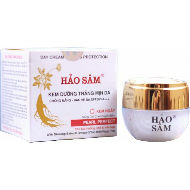 Kem Hảo sâm trắng mịn da chống nắng