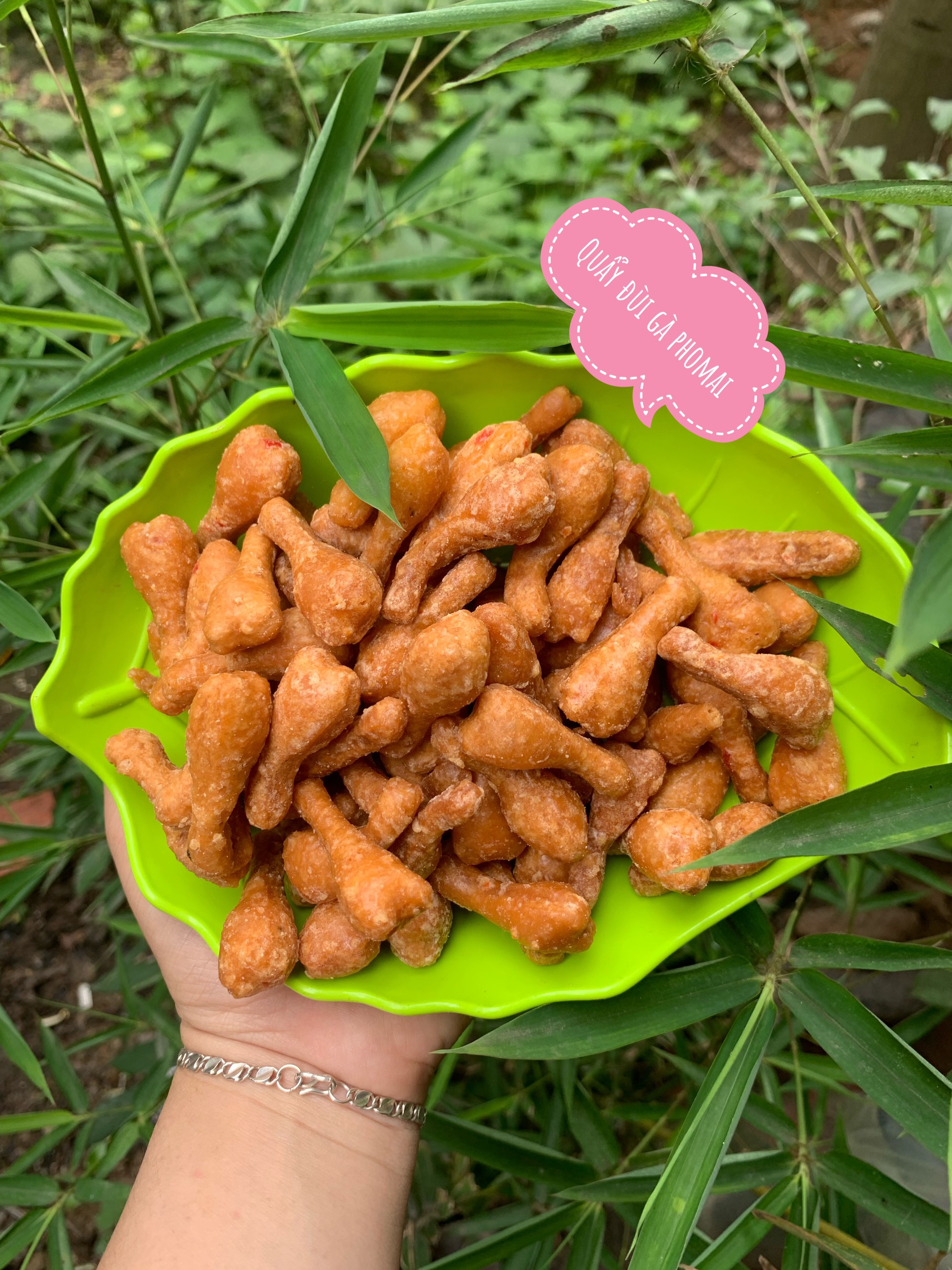 500g Quẩy đùi gà phomai cay nhẹ , giòn tan