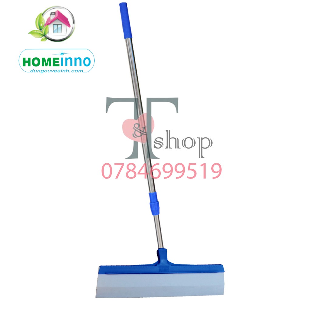Cây gạt, đẩy nước sàn nhà eva homeinno cán rút 80-145cm