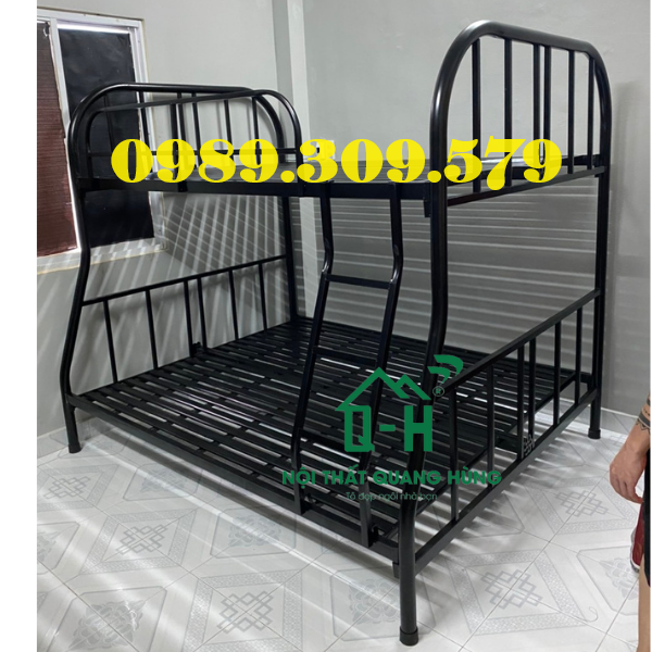 GIƯỜNG TẦNG SẮT ỐNG TRÒN GIÁ RẺ TẠI XƯỞNG GIAO NHANH HCM