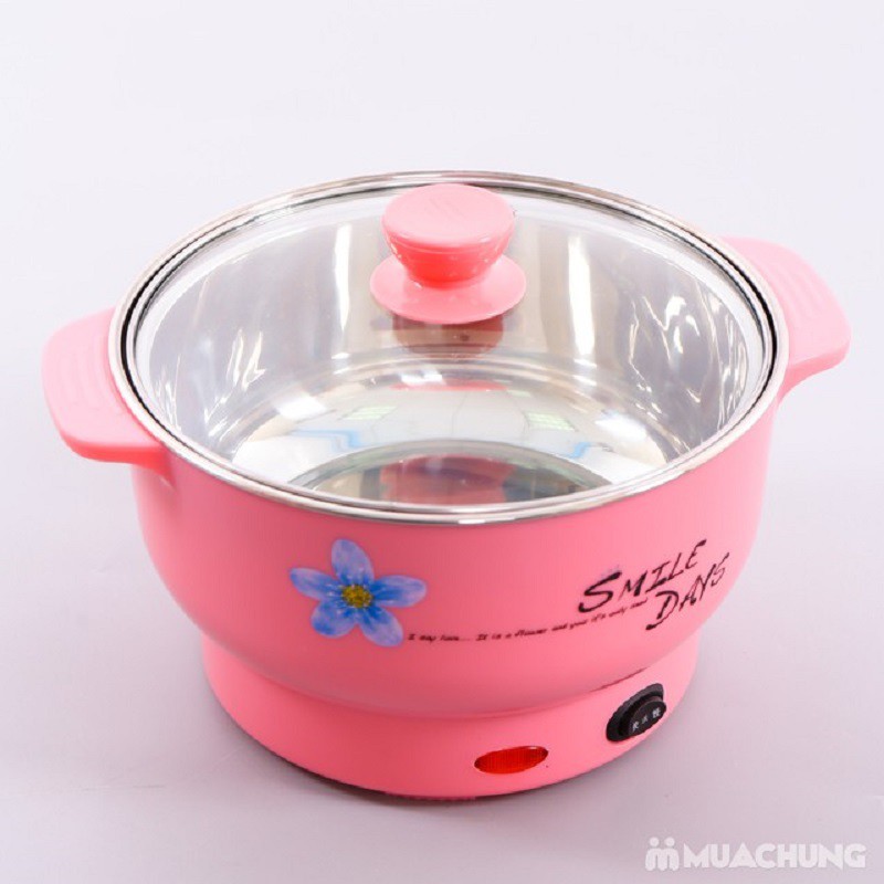Nồi lẩu điện mini một tầng tiện lợi đa năng độ bền cao ( Chọn loại đường kính 20cm/22cm/24cm/26cm)