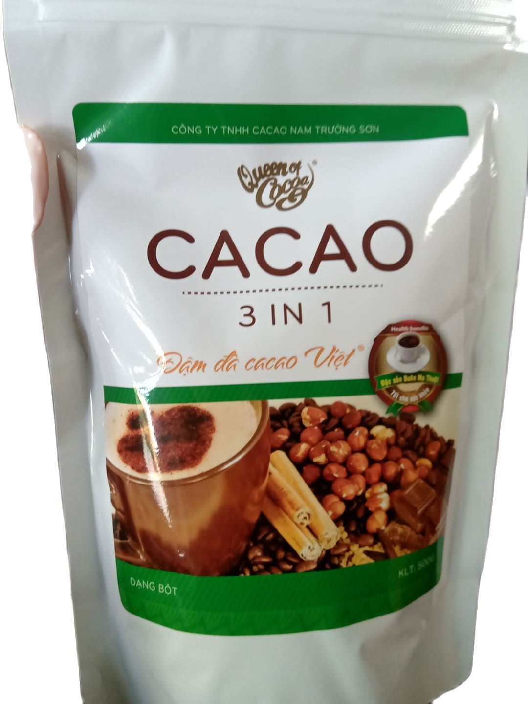 Bột cacao sữa hòa tan 3 trong 1 nam trường sơn ĐẶC SẢN BUÔN MÊ ThUỘT