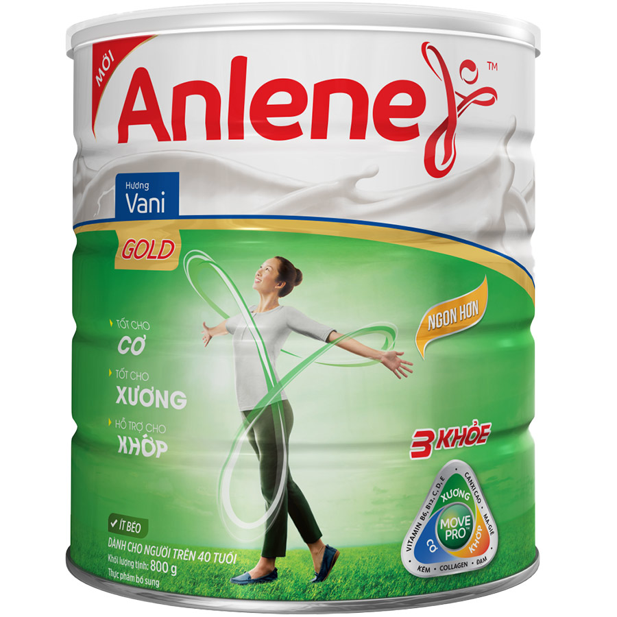 Sữa Bột Anlene Gold Movepro Hương Vanilla