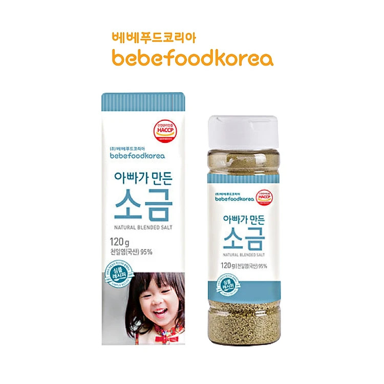 Muối Ăn Dặm Cho Bé BEBEFOOD Hàn Quốc