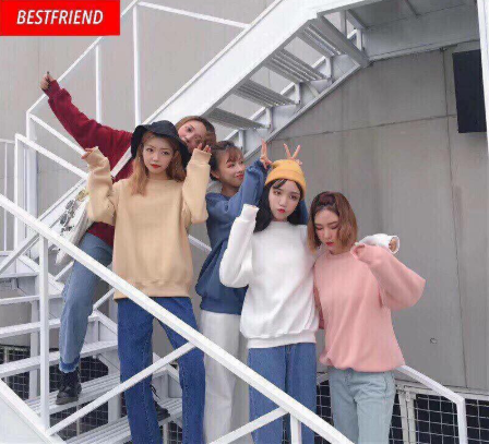 Áo nỉ sweatshirts unisex form rộng trơn kiểu dáng hàn quốc dành cho cặp đôi cực yêu - áo sweatshirts nữ - áo nỉ form rổng - áo hoodies nữ - sweatshirts - hoodies