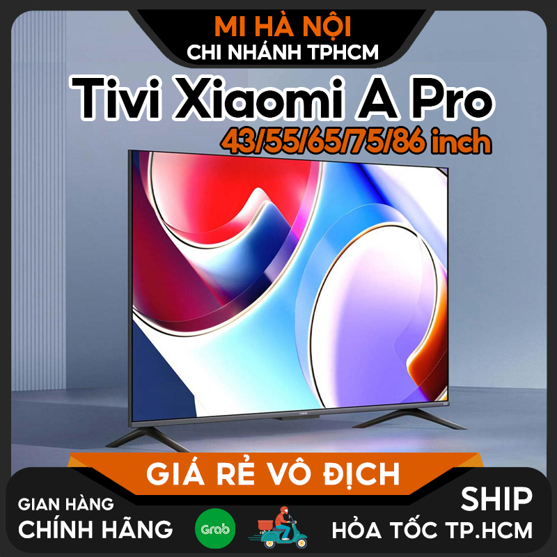 Smart Tivi Xiaomi A Pro 43 Inch / 55 Inch / 65 Inch - Phân Giải 4K, Dolby Vision, Dolby Audio