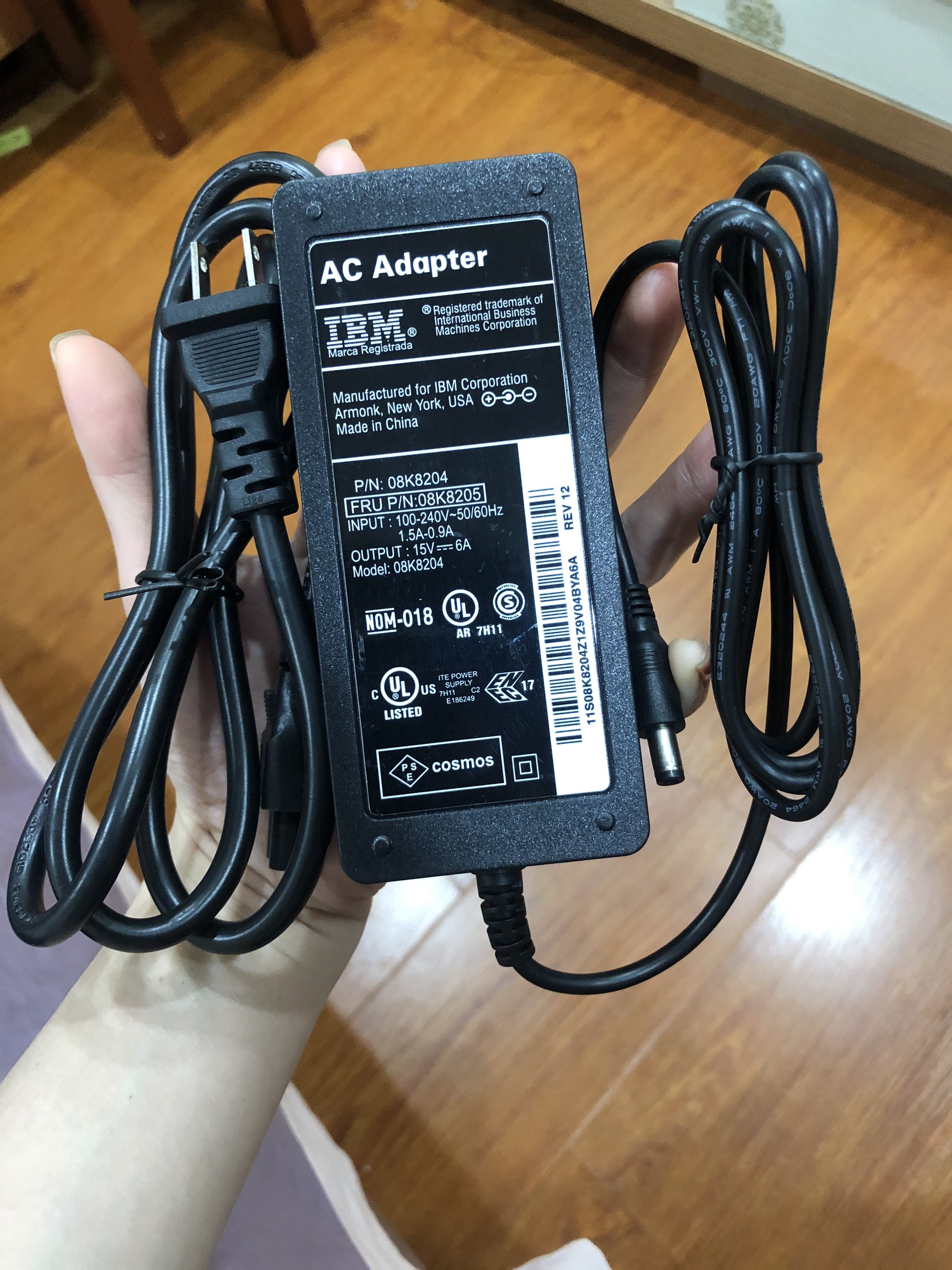 ADAPTER NGUỒN SẠC LOA KÉO 15V 6A LOẠI XỊN