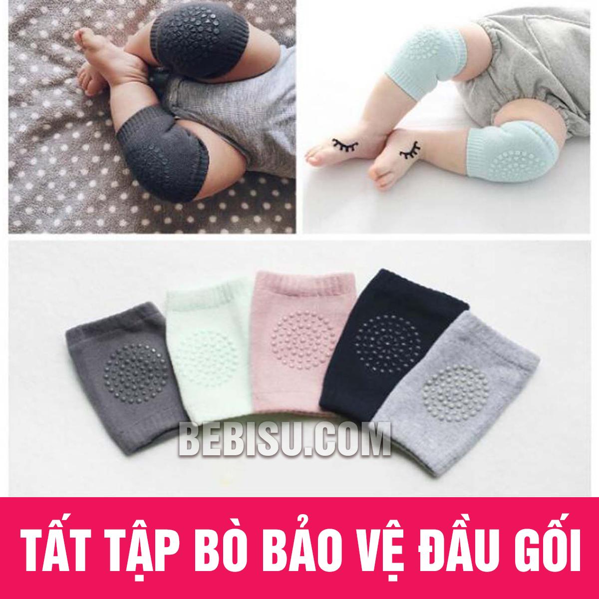 Vớ chống trầy xước chân cho bé khi bò, vớ đầu gối cho bé, vớ tập bò