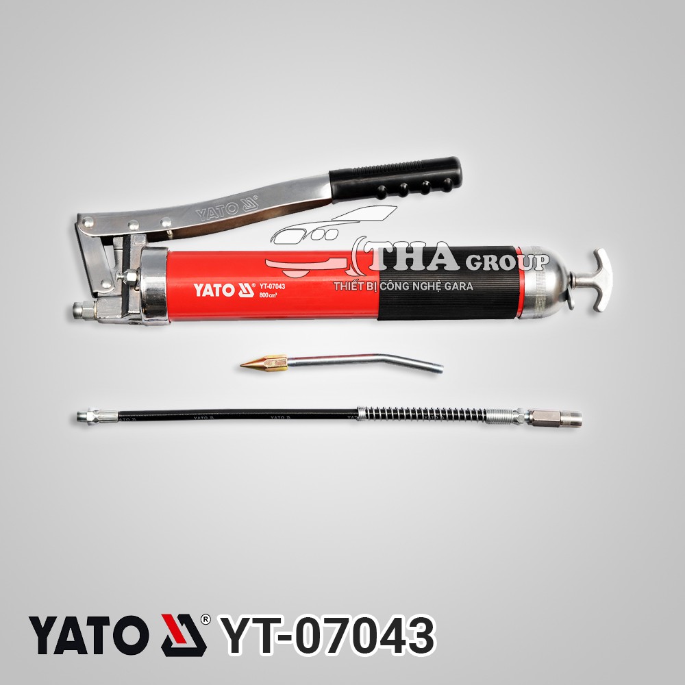 Súng bơm mỡ bằng tay 800cc yato yt-07043