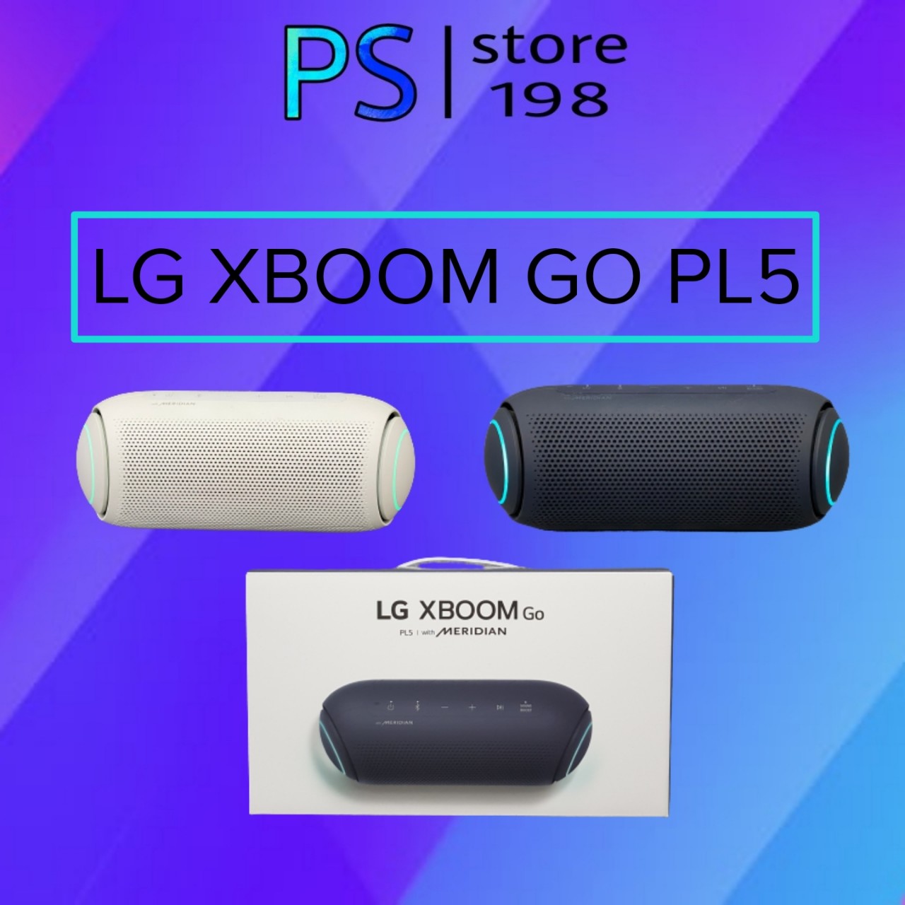 Loa Bluetooth  XBOOM LG PL5 xám 20W chính hãng nguyên seal