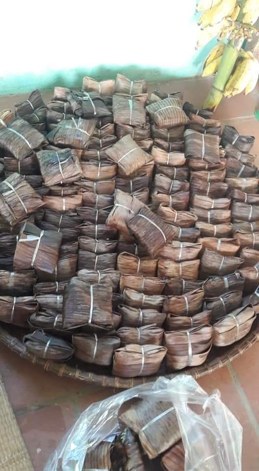 Bột lá gai làm bánh gai, bột làm bánh, bột làm bánh gai