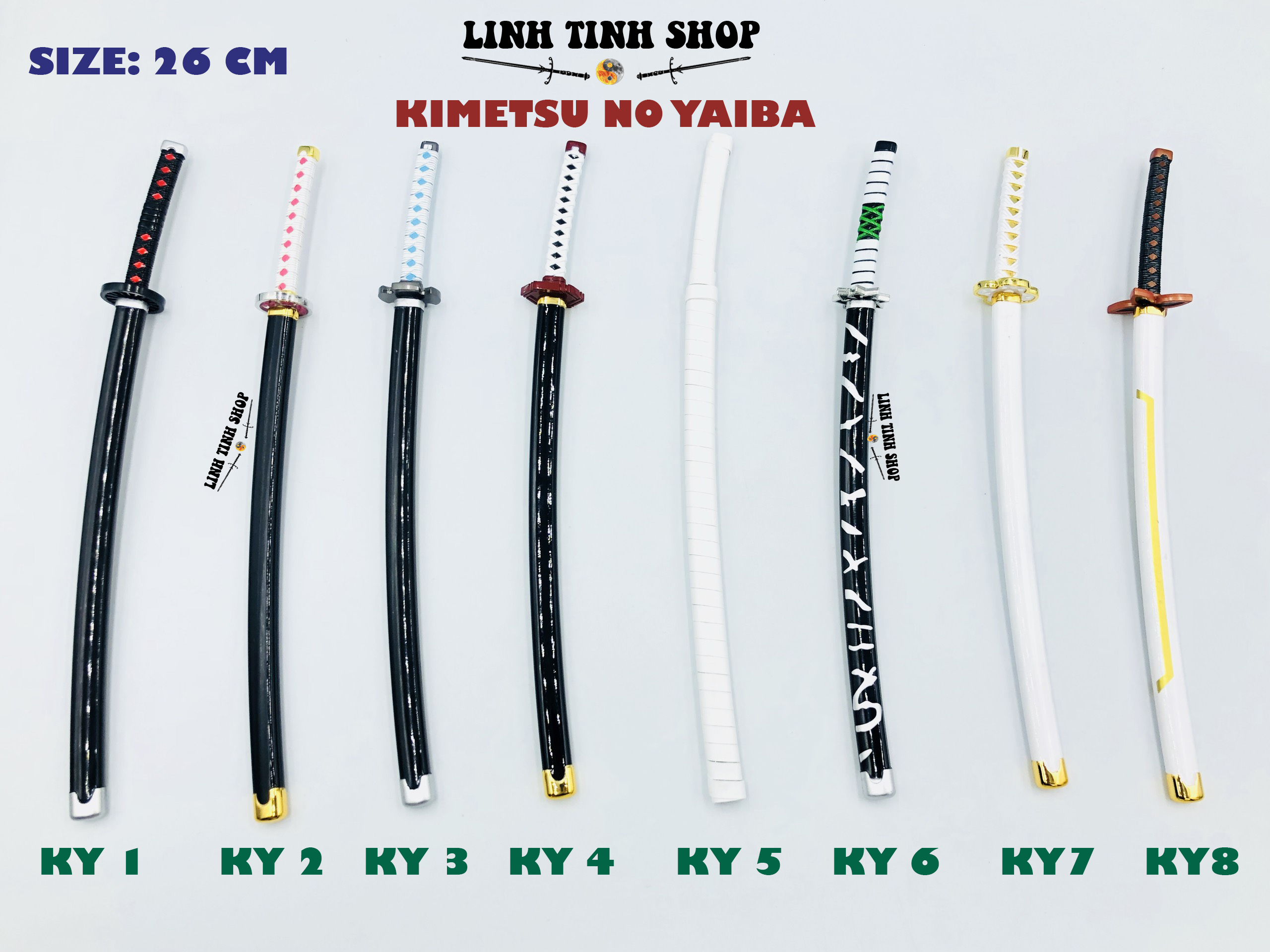 [HCM]Mô hình kiếm Kimetsu No Yaiba