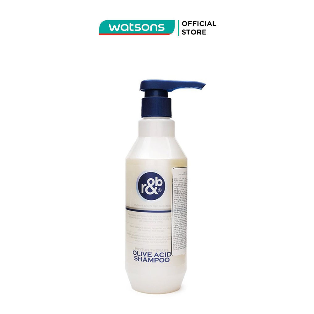 Dầu gội thảo dược olive r&b phyton therapy olive acid 450ml