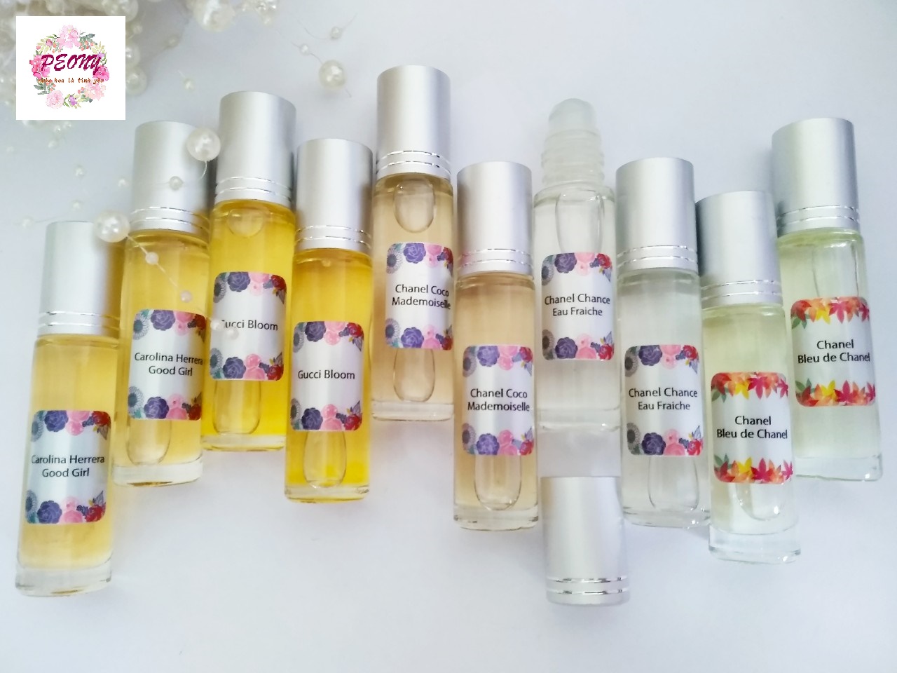 Tinh dầu nước hoa pháp 10ml - sỉ lẻ tinh dầu nước hoa - evA&Adam