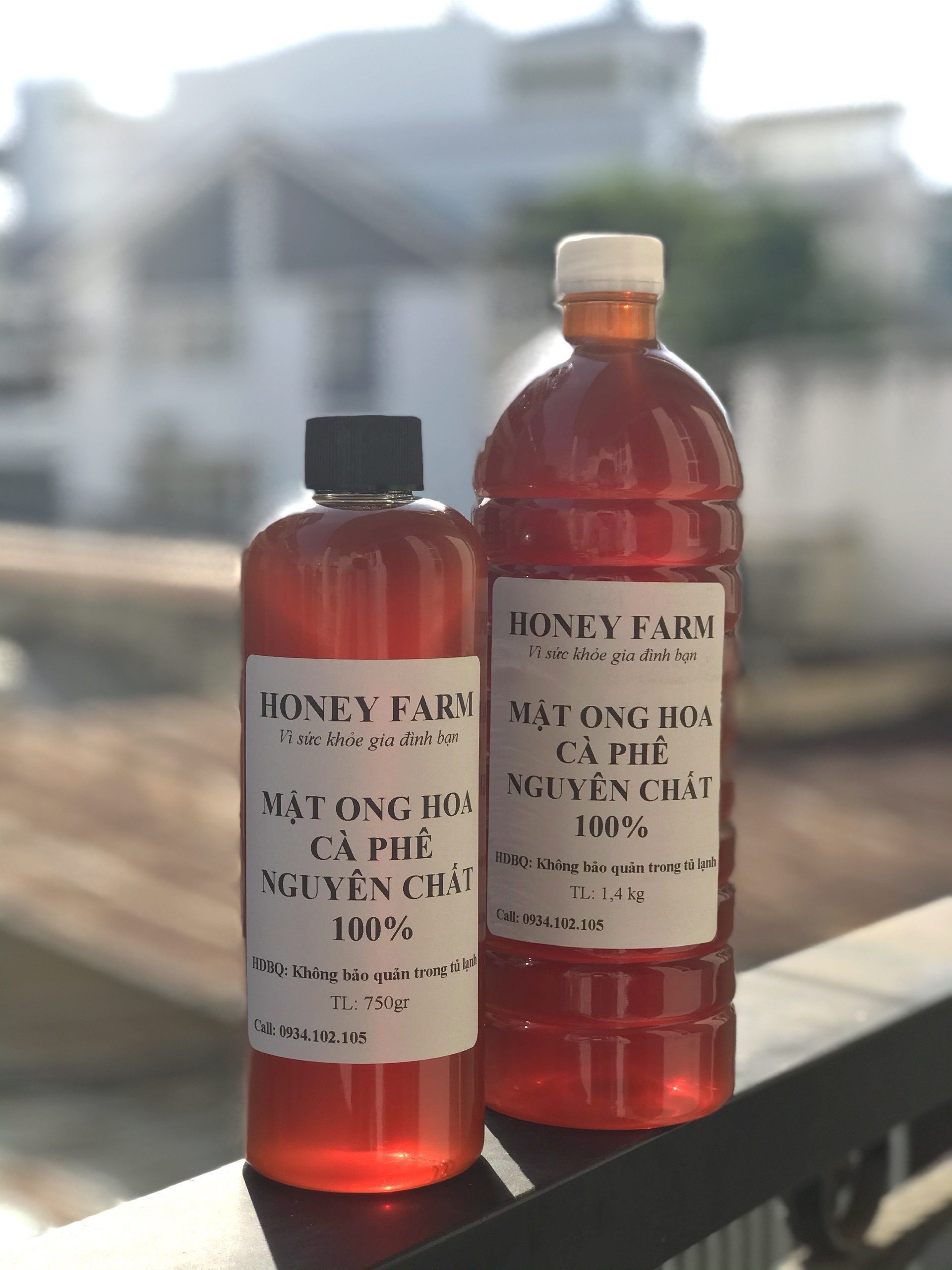 Mật ong hoa cà phê 500ml kiểm tra không đúng đền gấp 100 lần