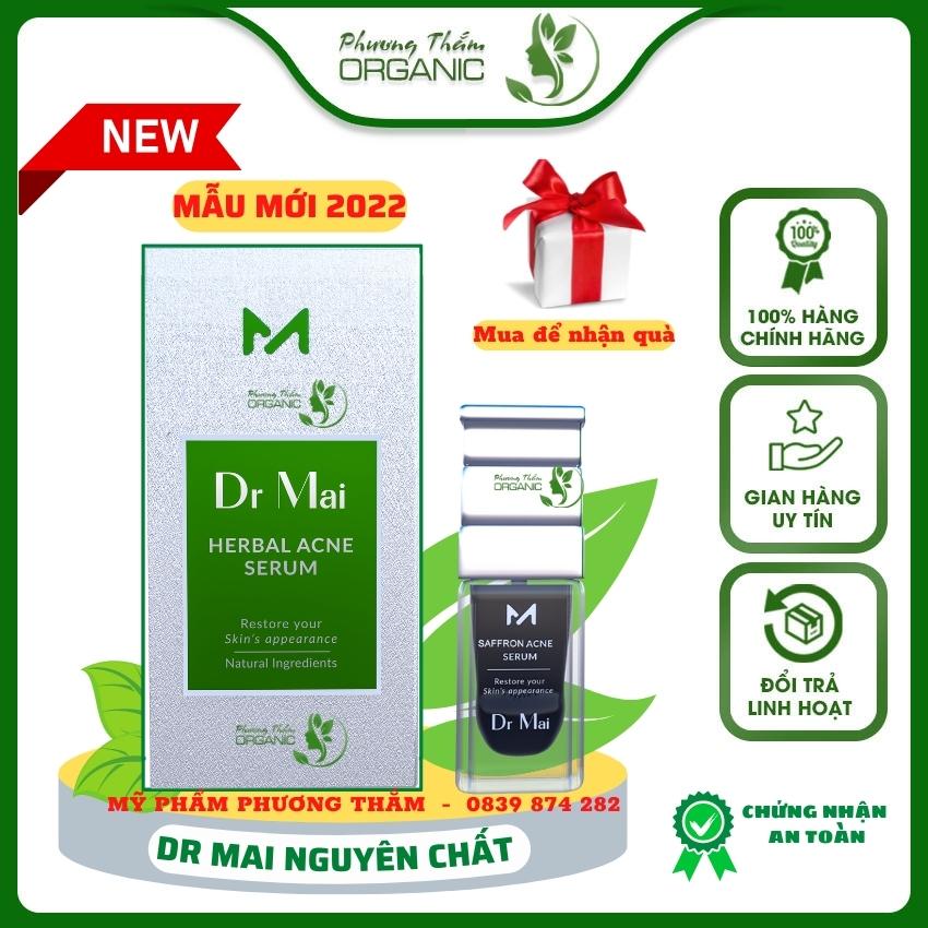 Dr Mai Serum sạch mụn thâm Dr Mai 6ml đánh bay các loại mụn cam kết hiệu quả trong 7 ngày - Phương Thắm Organic