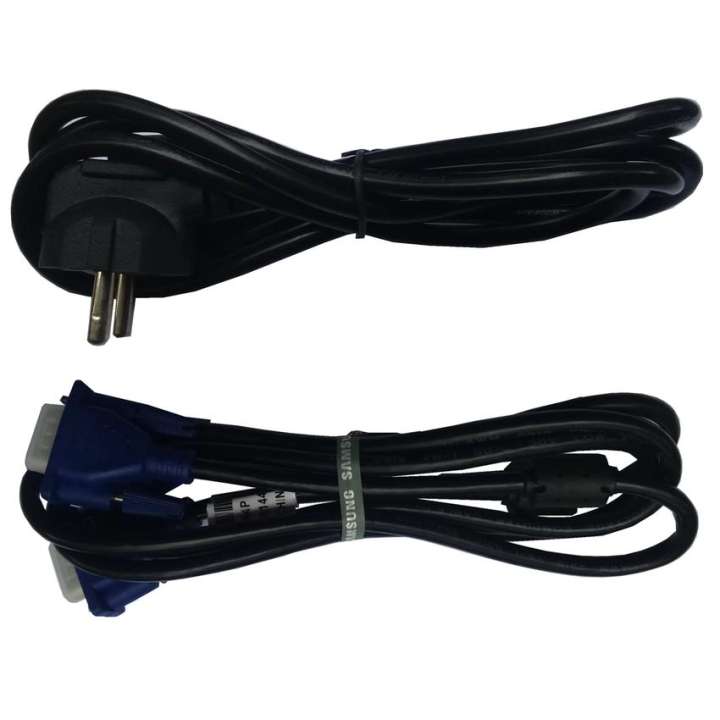 Bộ dây nguồn vga màn hình máy tính