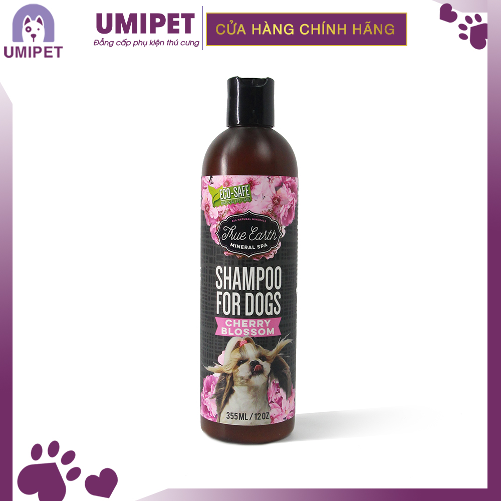 Sữa tắm True Earth anh đào cho Chó dưỡng lông 355ml