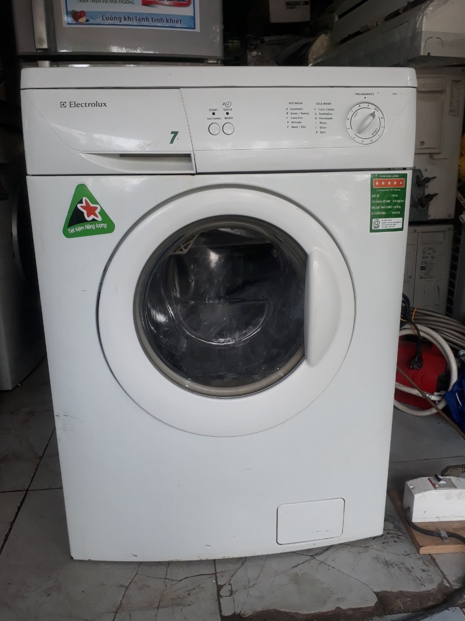 Máy giặt electrolux 7kg - máy giặt